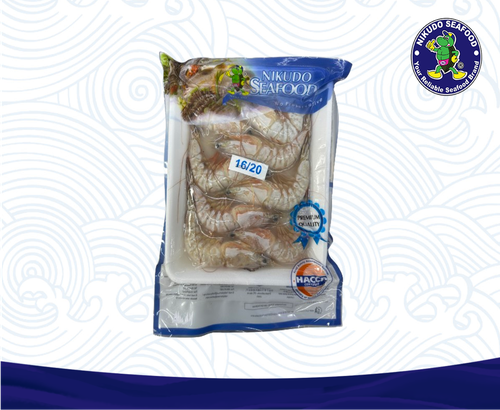 White Prawn 16 20 Pcs Kg ±8pcs Pkt ±500gm Wild Caught At Sea Hoso